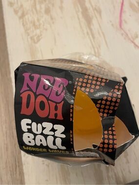 NEE DOH Fuzz Ball — Yellow